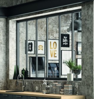 Verrière de la cuisine